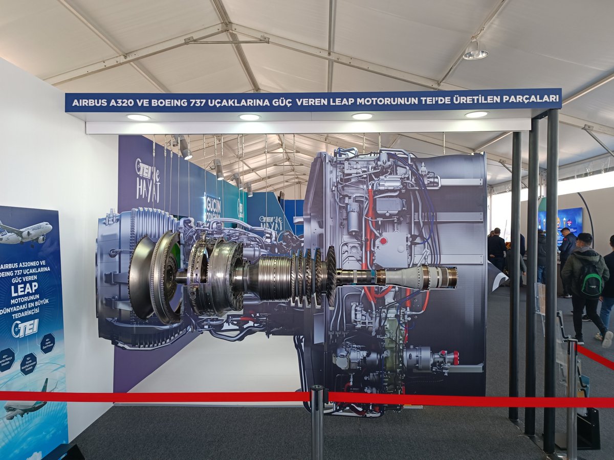 techsoftglobal's tweet image. Airbus A320 ve Boing 737 uçaklarına güç veren LEAP motorunun TEI de üretilen parçaları