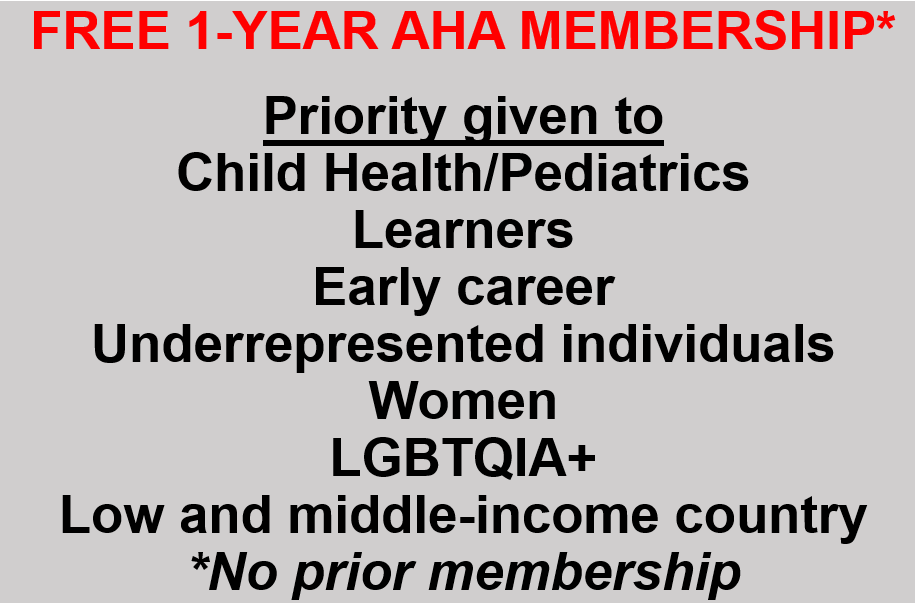 KidneyInCVD's tweet image. Hi #CardioTwitter #NephTwitter #PedsCard #PedNeph and everyone in the #Kidney - #CVD intersection

We want long-term partners with @AHAScience @KidneyInCVD

For a Limited Time, get a FREE membership!

DM us an innovative idea of how YOU can advance our mission; restrictions apply