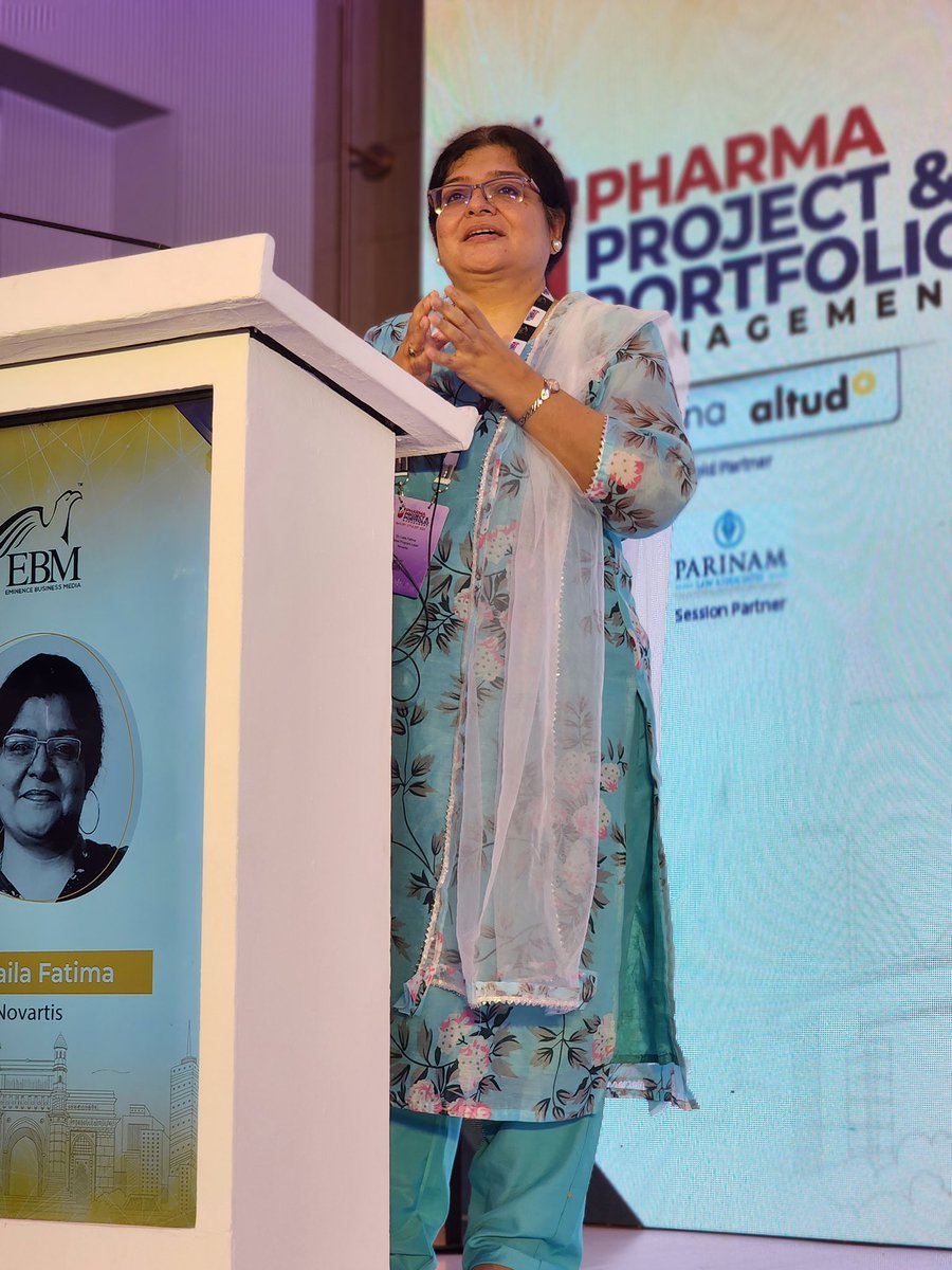 eminence_group9's tweet photo. The final sessions for the 3-day conference at the 6th Annual Pharma Project & Portfolio Management 2023 were taken by Dr Laila Fatima.
#eminencebusinessmedia #ebmpppm #ebmpppm6 #ebm https://t.co/jVWwhf9z8L