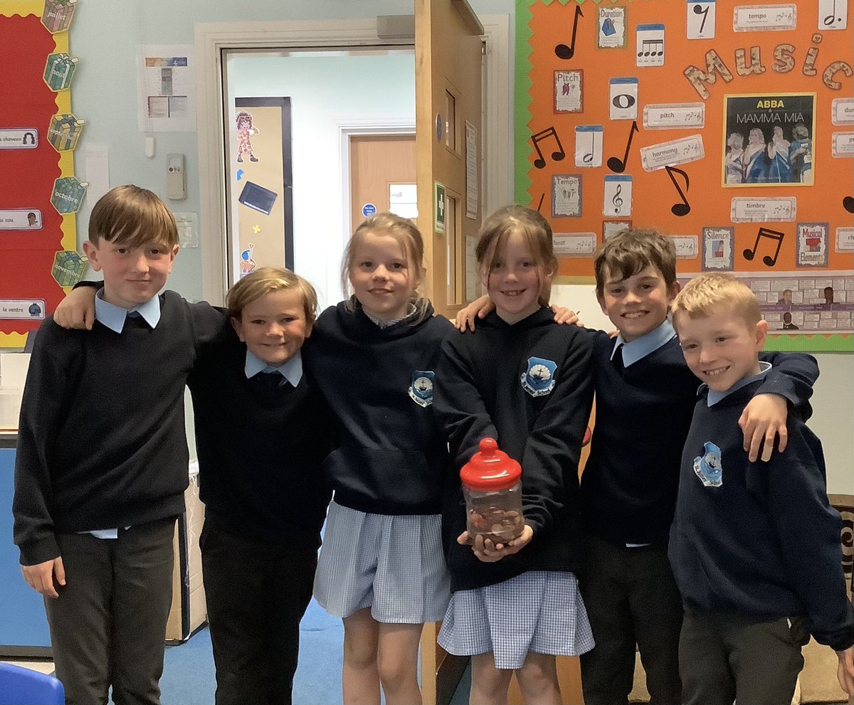 OSJ_Y4's tweet image. Congratulations to Jack, Zane, Poppy, Eddie and Oliver who all correctly guessed that there were 236 coins in the estimation station challenge set by Eve.