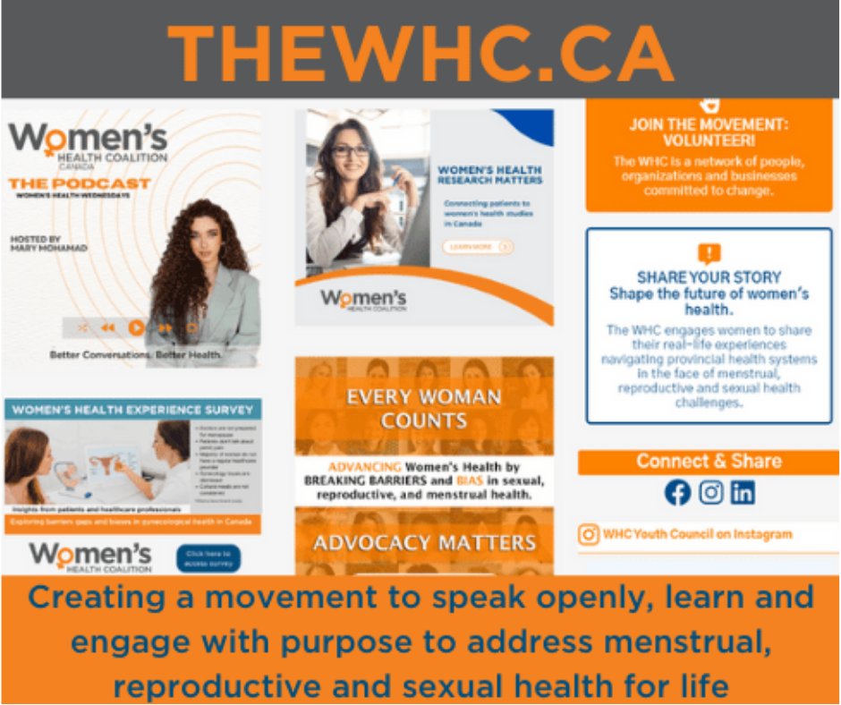 Connect! Communicate!  Advocate! Thewhc.ca
#whc #betterconversation #migraine #womenshealthmatters