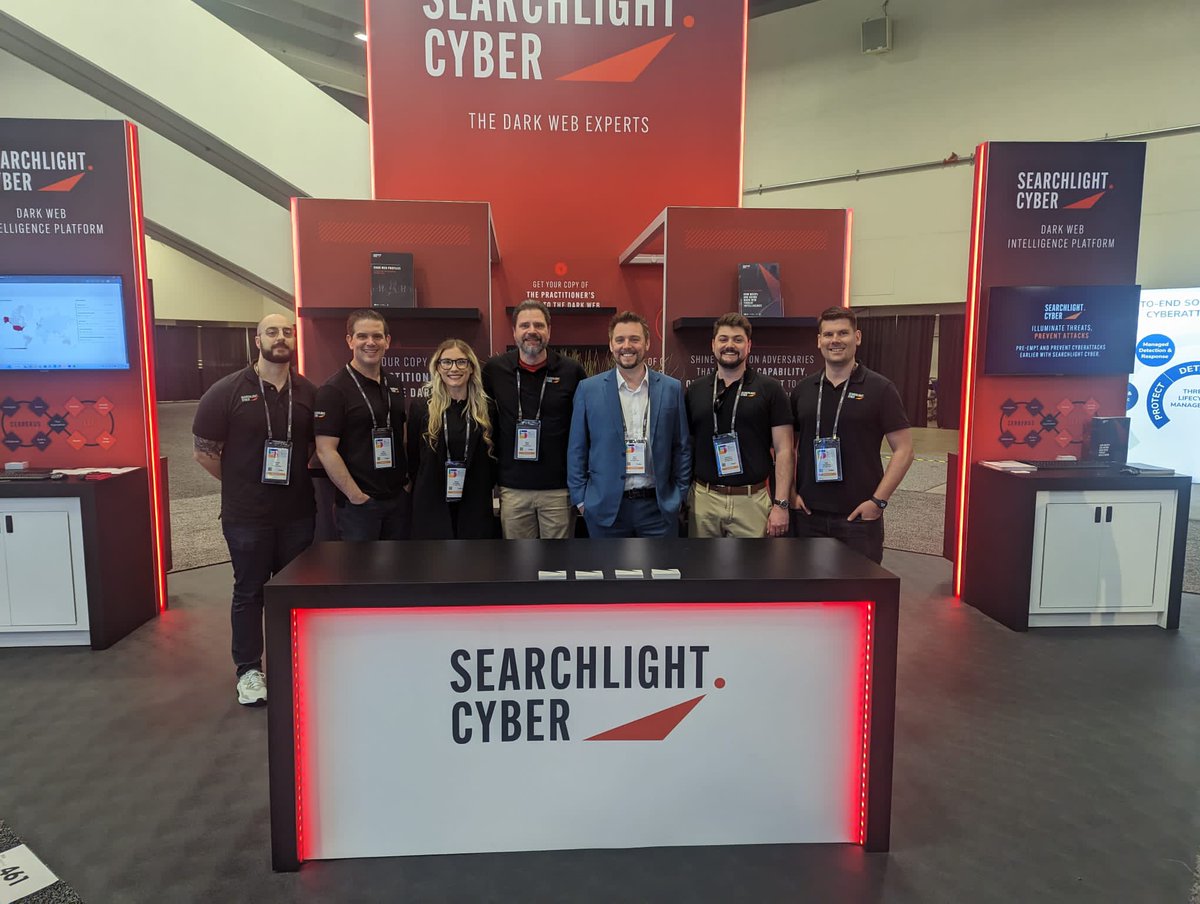 SLCyberSec's tweet image. That&apos;s a wrap on #RSAC2023! Thanks to everyone who came to meet us out in San Francisco to find our more about #darkwebintelligence, receive a demo, or get a copy of The Practitioner&apos;s Guide To The Dark Web (including some very exclusive copies signed by our team!!) #RSAC