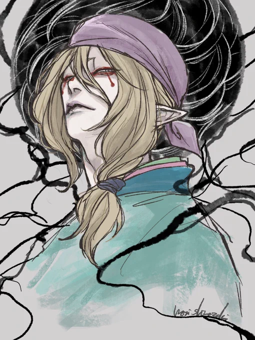 #創作クラスタさんの版権絵が見たい 随分前に描いたやつです