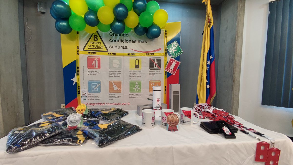 Funtbcac_Cem's tweet photo. #28Abr Cómo parte del Día Internacional de la Salud y Seguridad en el Trabajo, se realiza en las plantas charlas, prácticas y simulacros de actividades que promuevan cada vez más un ambiente laboral seguro y saludable para los trabajadores.
#JusticiayReparacion
@NicolasMaduro https://t.co/Sm0R8KVe7M
