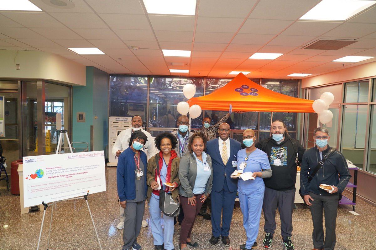 .@NYCHealthSystem Harlem celebrated #PatientExperienceWeek with a special breakfast for the Care Experience team attended by CEO Georges Leconte. Thank you to the hospital's food and nutrition staff for catering the event.
#PXWeek