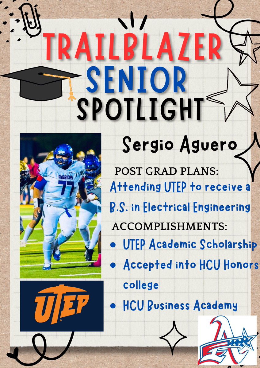 Trailblazer senior spotlight!! Extremely proud of our academic and athletic scholars!! 🥳🥳🫶 #TeamSISD #Blazernation