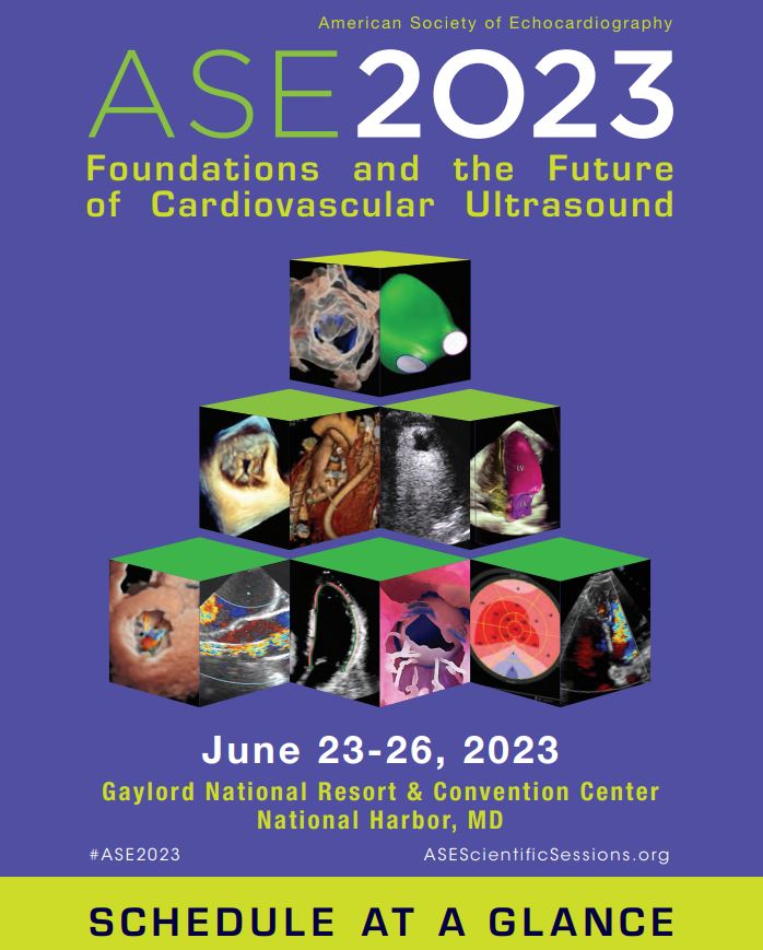 Interested in attending our 34th Annual Scientific Session on June 23-26? Check out #ASE2023's Schedule At A Glance here: bit.ly/44eN271 #ASE2023 will be held at the @GaylordNational in National Harbor, MD. Sign up now! bit.ly/3vbKaW0
