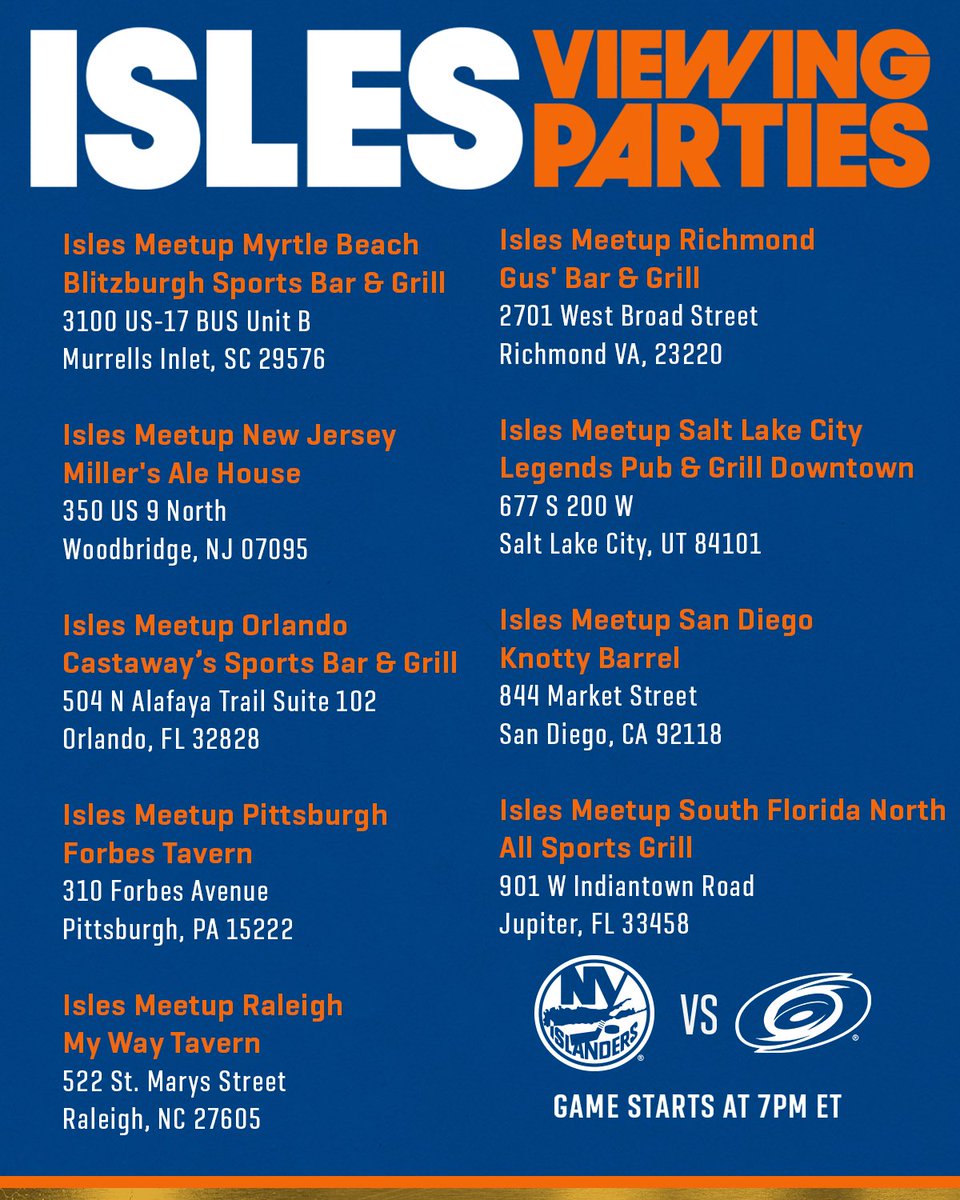 New York Islanders tweet media