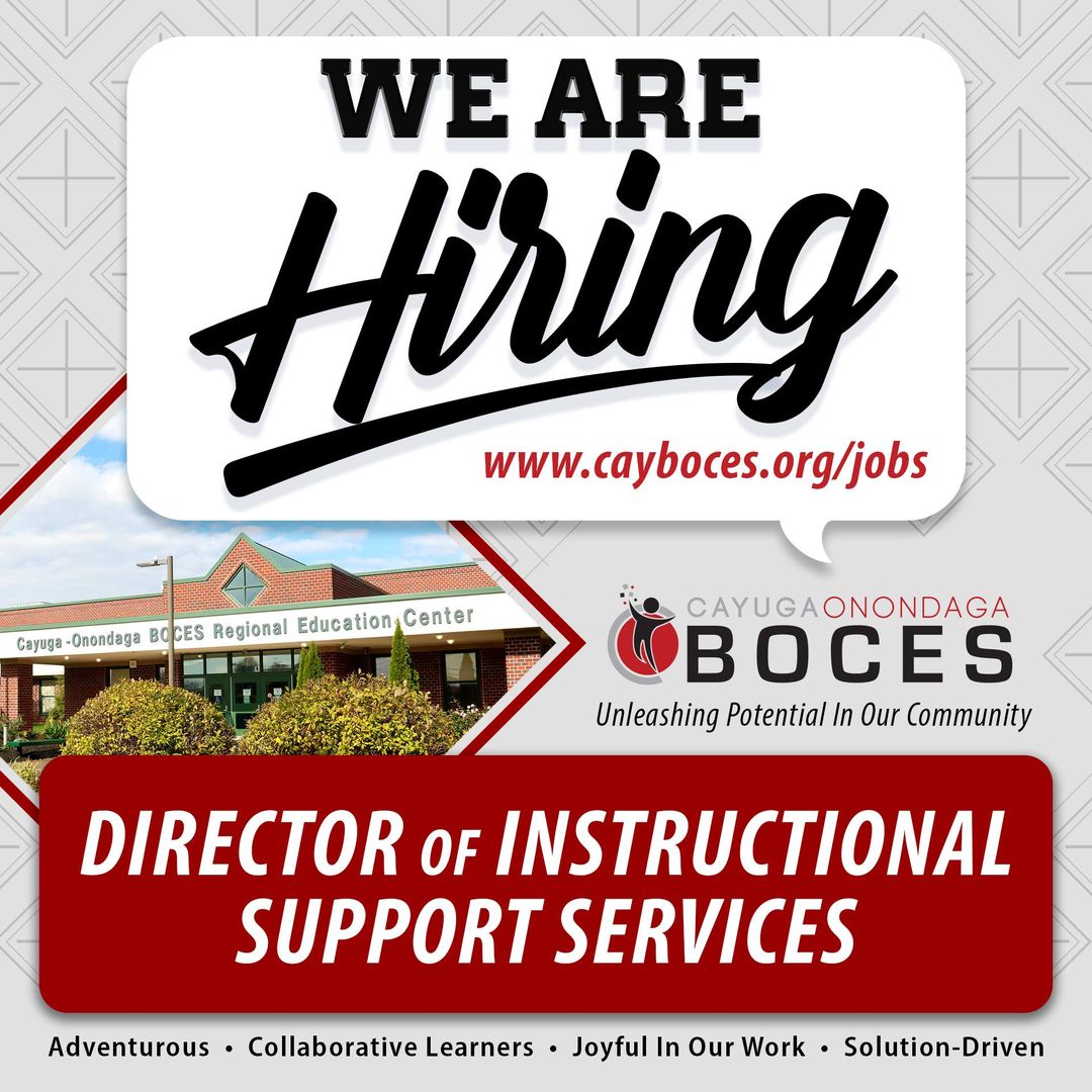 cayboces's tweet photo. We are currently seeking our next Director of Instructional Support Services.

To learn more or apply, please visit: https://t.co/25O5cetJ8V https://t.co/A8OZ2AIU5G