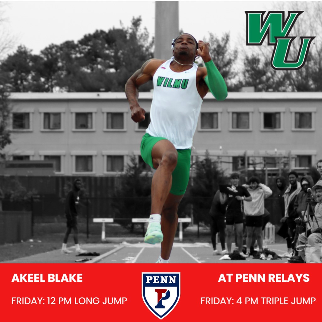 WilmUAthletics's tweet photo. #GoodLuck to #WilmUTF's Akeel Blake today as he is the first individual in program history to compete at the Penn Relays! #LetsGoCats! https://t.co/UGG6sYTRXO