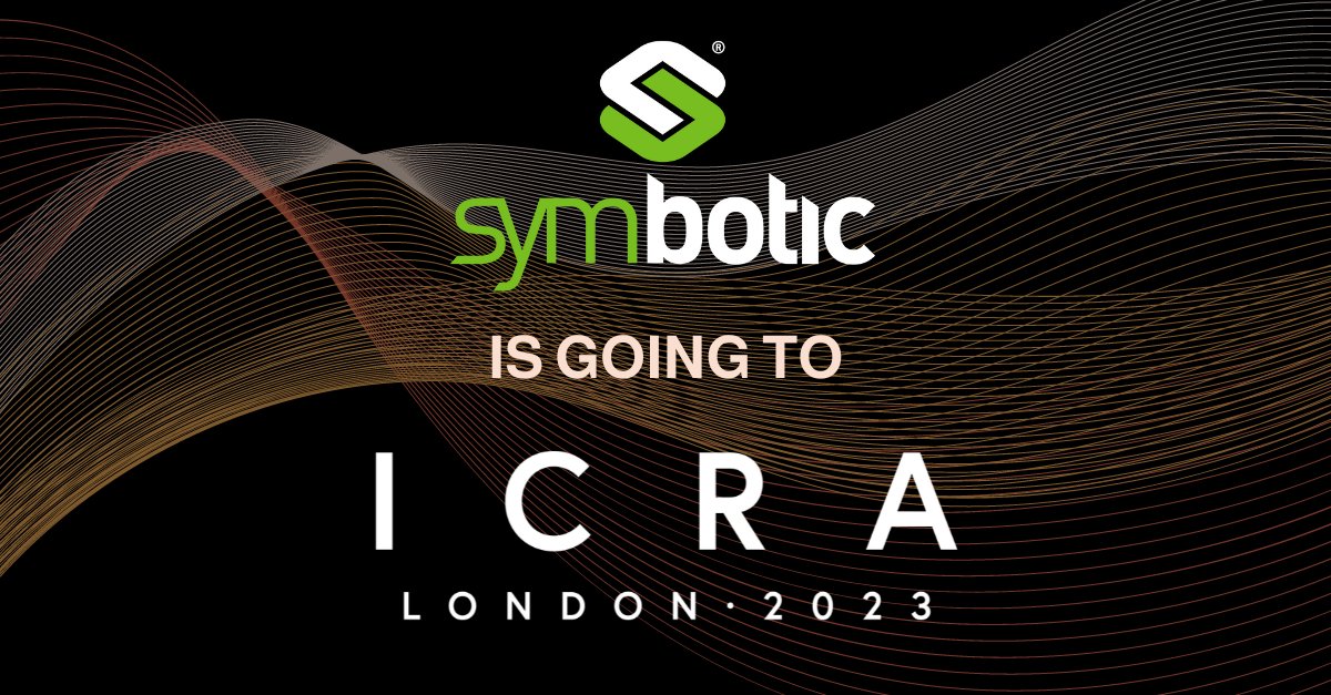 Symbotic is a proud sponsor of the <a href="/ieeeras/">IEEE RAS</a> International Conference on Robotics and Automation. We look forward to seeing you in London next month! #ICRA2023 #symboticcareers #technology #software #robotics #engineering #automation #AI #innovation <a href="/ieee_ras_icra/">IEEE ICRA</a> <a href="/IEEEorg/">IEEE</a>