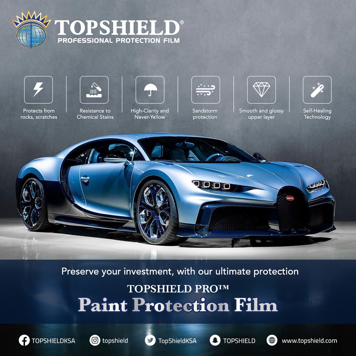 topshieldsa's tweet photo. توبشيلد_نعتني_بسيارتك_لتعتني_بك ، معنا سيارتك محمية من الترميل والعج والخدوش لتستمتع بقيادة أمنة مريحة .
#توبشيلد 
#topshield https://t.co/wasoeyE4ZQ