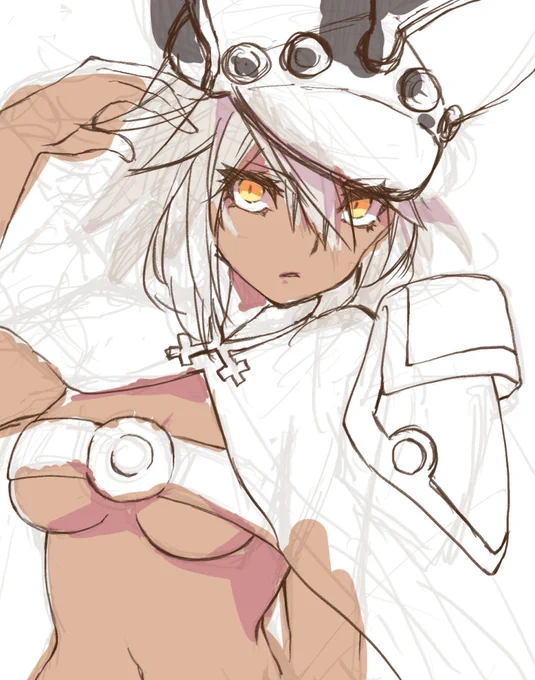 前描いてたラムレザル進捗状況(全然進んでない) お蔵入りする前にこう、ちゃんと完成させたいなー。