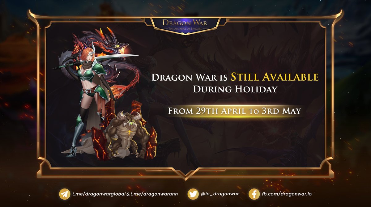 Dragon War Official | F2P Version is live tweet media