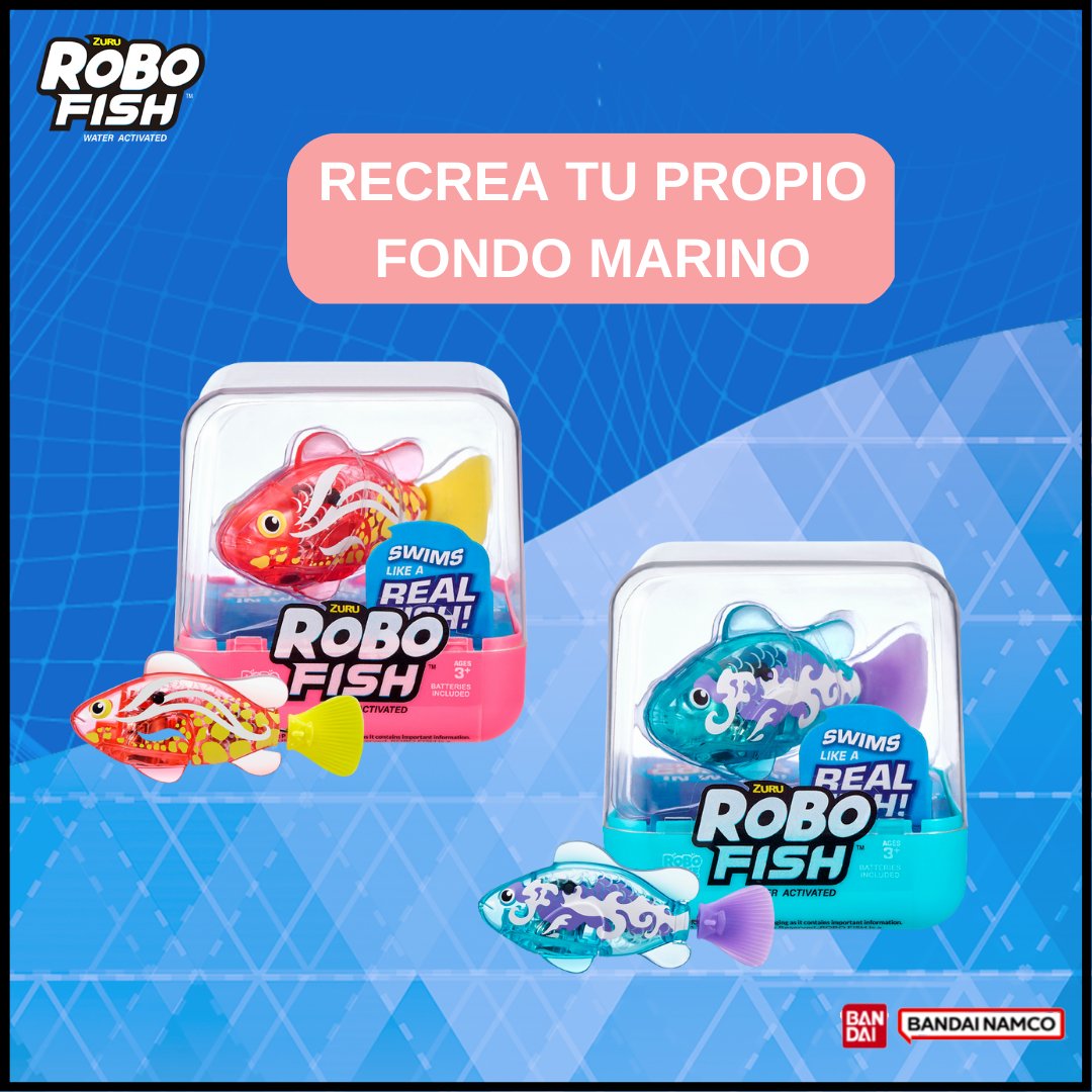 Bandai_es's tweet photo. ¿Habéis tenido alguna vez peces como mascota? 🐟🐠
Si es así, ¡queremos saber su nombre!
Ahora puedes tener tu propio acuario con #Robofish
¡También puedes tener tortugas! 🐢 https://t.co/sj6QjbOSsN