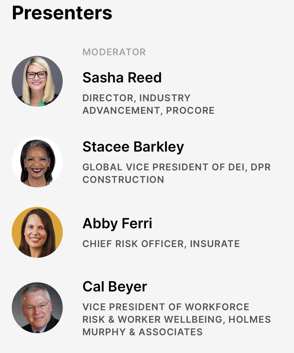 InsurateMGA's tweet photo. Looking for engaging strategies that bridge industry and mental health? 

Next Wed, our own @abbyferri is speaking on the @procoretech Foundations for Progress webinar "The Connection Between Jobsite Safety, Mental Wellness and DEIB". 

https://t.co/m8gDqzTT99 https://t.co/mnM8KHcH5x