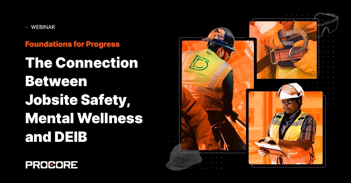 InsurateMGA's tweet photo. Looking for engaging strategies that bridge industry and mental health? 

Next Wed, our own @abbyferri is speaking on the @procoretech Foundations for Progress webinar "The Connection Between Jobsite Safety, Mental Wellness and DEIB". 

https://t.co/m8gDqzTT99 https://t.co/mnM8KHcH5x