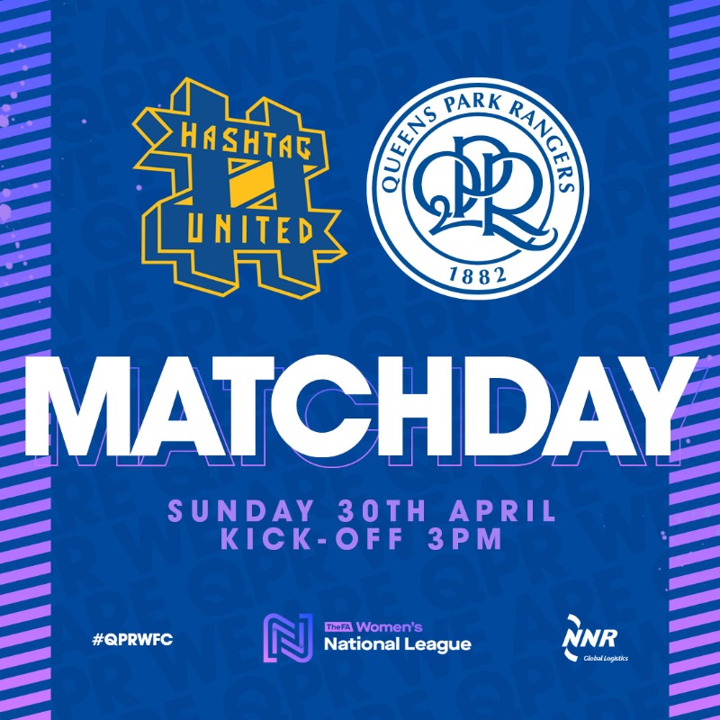 QPRWFC's tweet photo. 🙌 𝗜𝗧'𝗦 𝗠𝗔𝗧𝗖𝗛𝗗𝗔𝗬 🙌 

𝗖𝗢𝗠𝗘 𝗢𝗡 𝗬𝗢𝗨 𝗥'𝗦! 💙 

#QPR | #QPRWFC