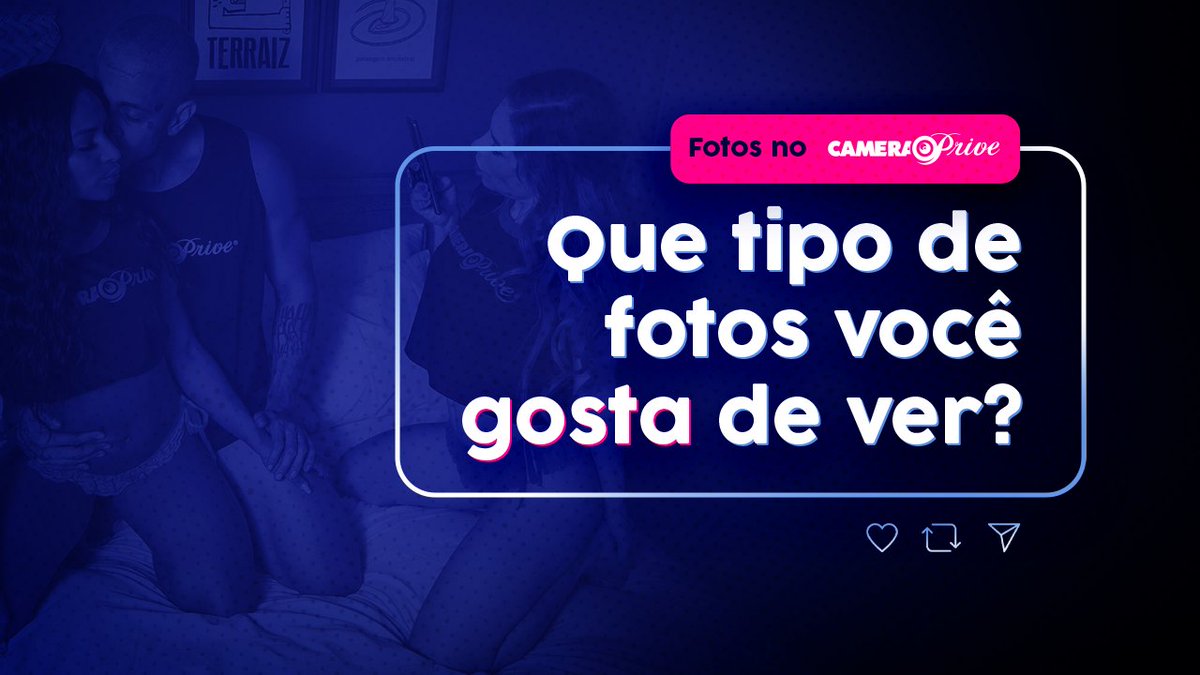 Por fim, mas não menos importante! Que tipo de fotos te deixa com vontade de adquirir o acesso no CameraPrive.com? Quais ensaios seu Crush poderia fazer que te levariam a adquirir na mesma hora?

Deixe suas ideias, dicas e concorra a 30 de bônus. Três ganhadores dia 23.
