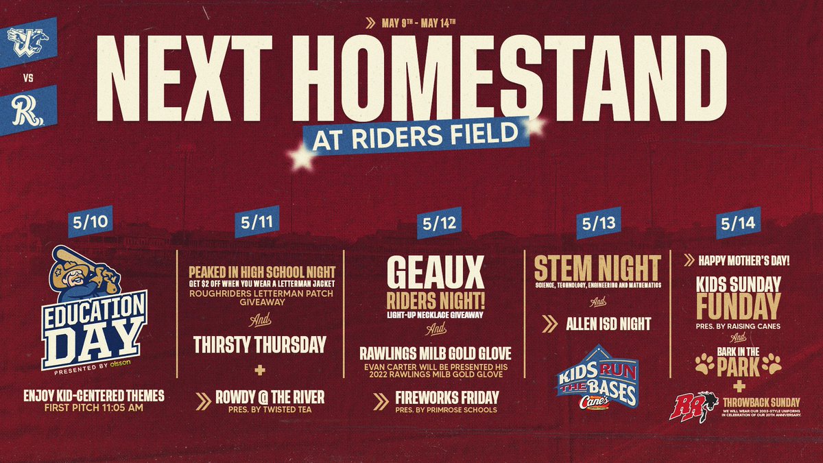 Frisco RoughRiders tweet media