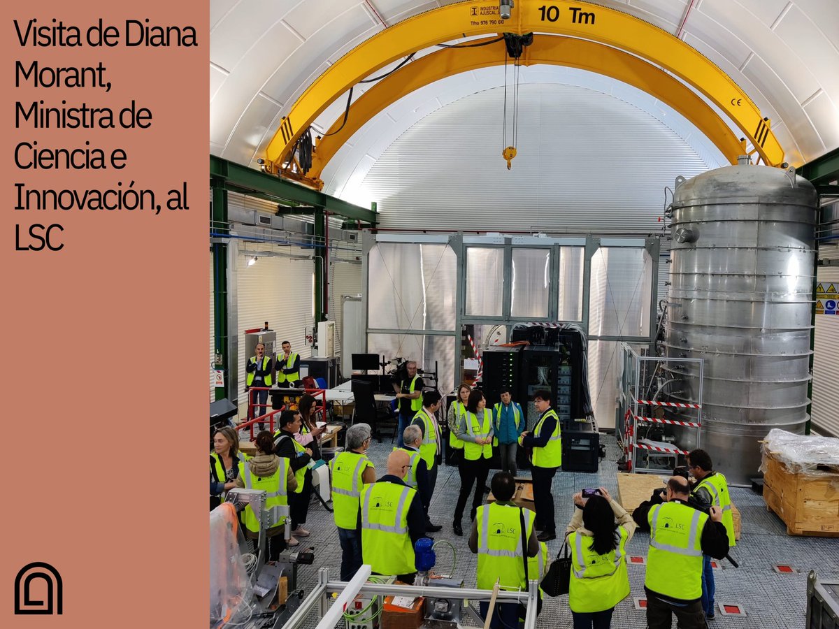 Laboratorio Subterráneo de Canfranc tweet media