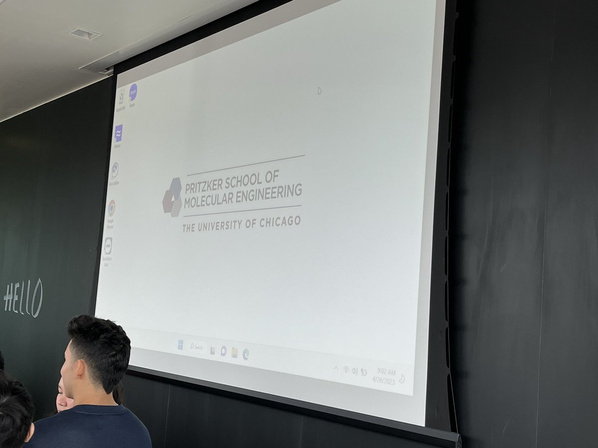 DrSenteno's tweet photo. Bringing West Leyden Eagles to the Pritzker School of molecular engineering @UofC #leydenpride @npolyak @leydenpride212 https://t.co/eIKdDHevkd