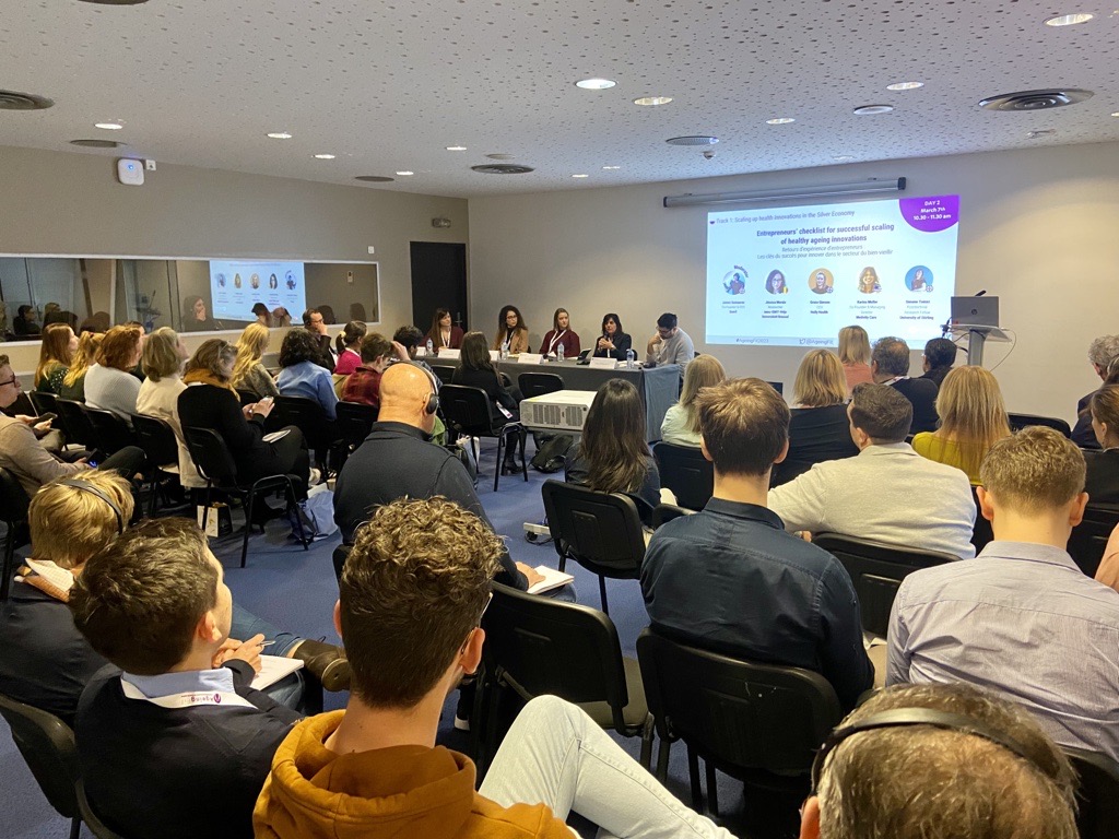 SEURO2020's tweet image. Last month, our partners from @IMEC were at the @Ageingfit, not only discussing #innovation and #digitalhealthsolutions to foster #wellbeing in older people, but also exchanging knowledge and insights on how to improve the SEURO tools @TCPHI_TCD @TCD_SNM