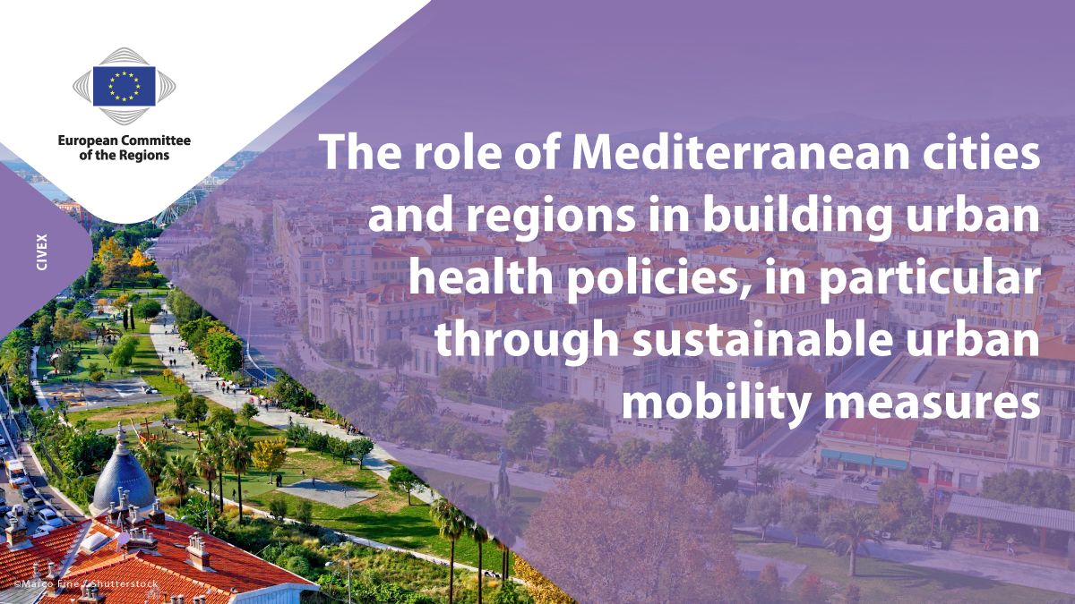 uneed_it's tweet photo. We recently collaborated with @ArsProgetti on an interesting report on the contribution of sustainable mobility to urban health policies. 
We are therefore pleased to announce the publication of the report by the European Committee of the Regions!   

https://t.co/VKN1NCIrMF https://t.co/bCGa0Z5Q4U