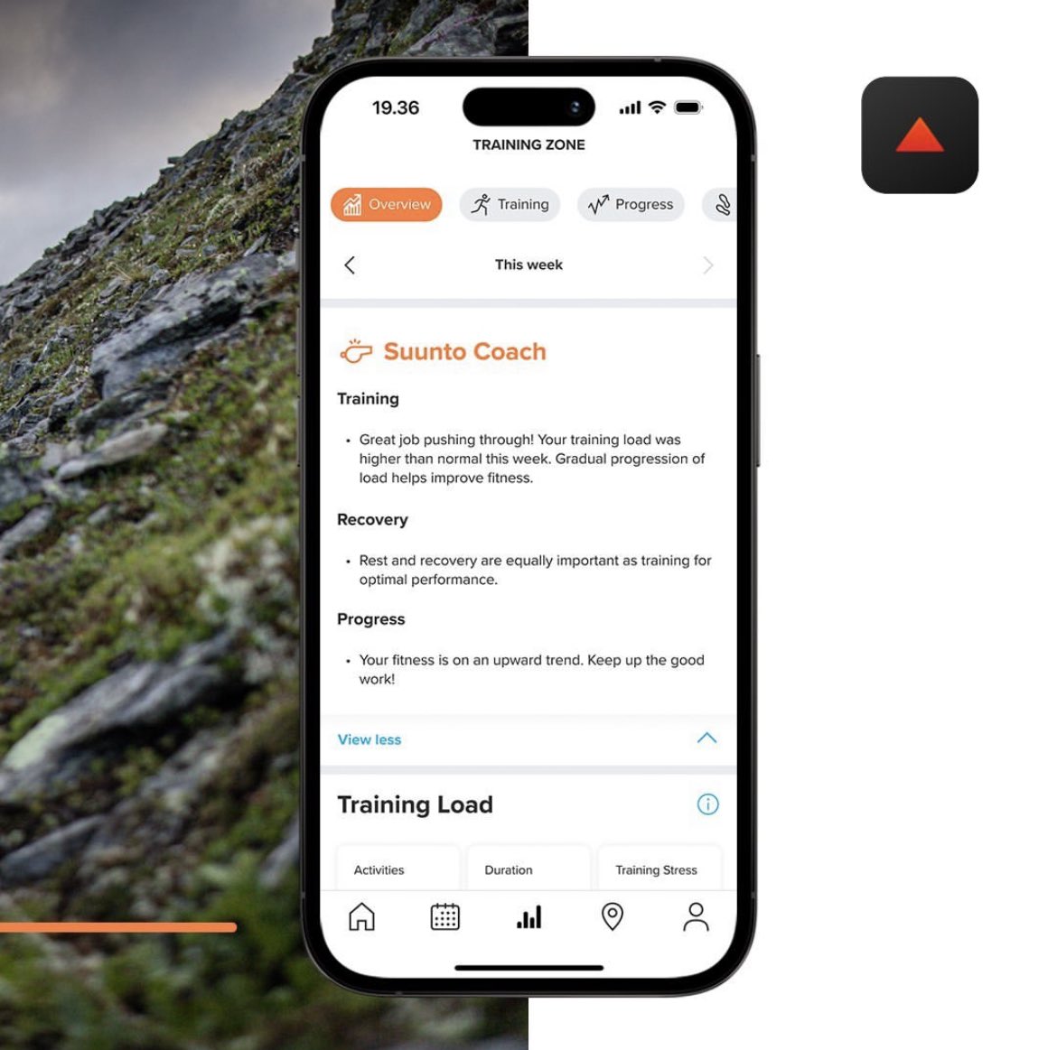 SuuntoFR's tweet photo. Le coach vous fournit des commentaires et des suggestions concernant votre entraînement, votre récupération et vos progrès. ⁣
⁣
🔺Découvrez vite la nouvelle fonctionnalité Suunto coach sur l'application. ⁣
⁣
#suunto⁣
#suuntoapp⁣
#IA⁣
#trainingzone https://t.co/HWk3ZEE5cc