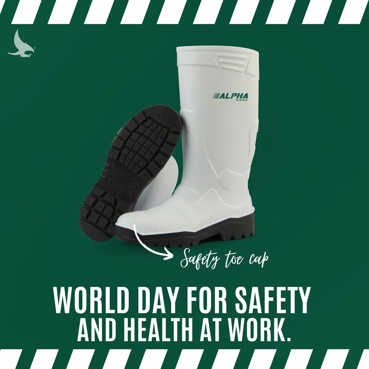 DikamarSA's tweet photo. Happy World Day for Safety and Health at Work 🚧⚒

On this day we mark an important date for us and for all workers around the world. 

Remember that safety saves lives, and Dikamar helps all workers to keep themselves safe.

#dikamar #dikamarboots #workboots #safetyboots https://t.co/KFWf7Jrfj6