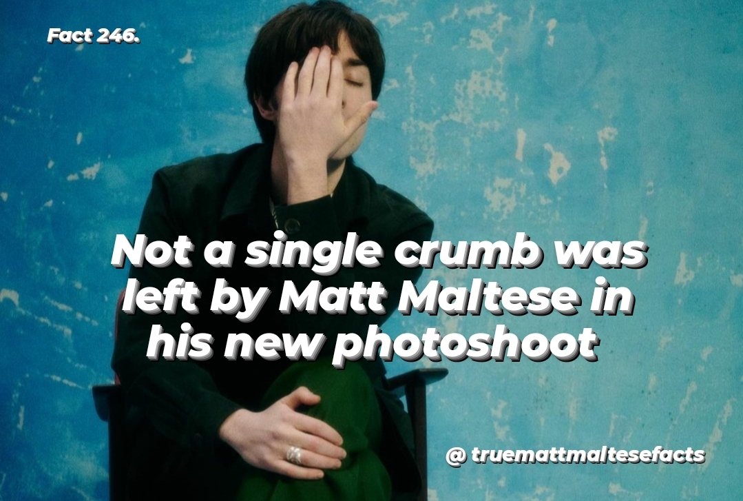 TrueMattMalteseFacts tweet media
