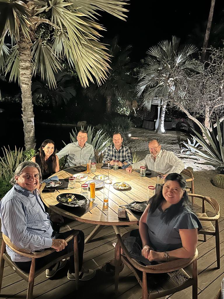 Great welcome dinner , <a href="/pcmahq/">PCMA</a> #CAB meetings in <a href="/Toro_Cabo/">Toro Latin Kitchen & Bar</a> delicious dishes, great conversations, friendly  environment. Gracias amigos