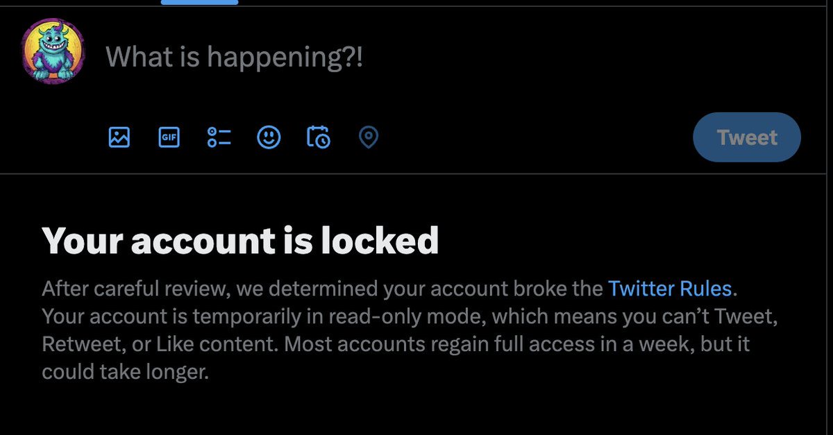 TheChosenBTC's tweet photo. Oops, hopefully back by morning fam. Breaking more rules. #KeepOnBanging https://t.co/tXknwXdMhz