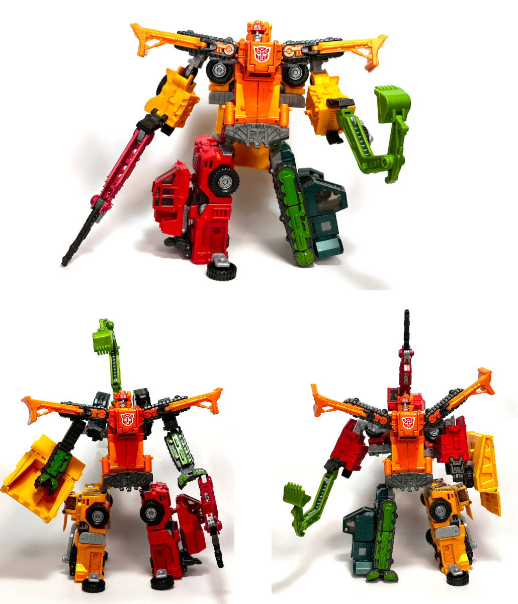 トランスフォーマー ビルドキング カーロボット① I.G. على X