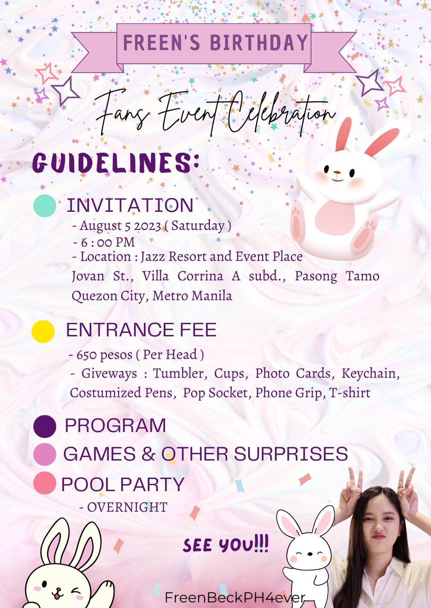 FreenBeckPH4ver's tweet photo. There are some slots available right, anyone who wants to join are welcome. You can Dm us here or any pages down below. Let us celebatres Freen's 25th Birthday together.
#beckyarmstrong #srchafreen #FreenbeckPH4ever https://t.co/9RmWKKytXS