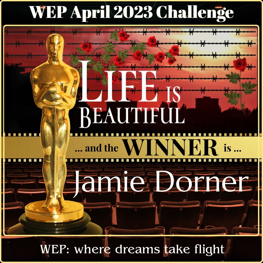 We announce our WEP APRIL‘23 LIFE IS BEAUTIFUL #winners @DeniseCCovey @yolandarenee @jemifraser @SoniaDogra16 #amwriting #writingcontest #flashfiction #wepwinners writeeditpublishnow.blogspot.com/2023/05/wep-wi…