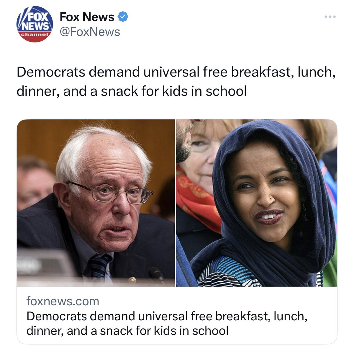 waltermasterson's tweet image. These sick democrats want to feed children now. The tyranny. 1776!