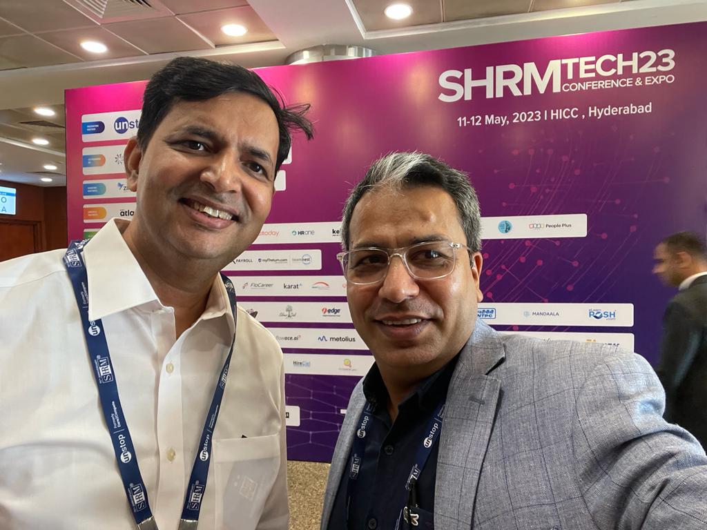 roopeshtiwari7's tweet photo. Had an enriching 2 days,filled with amazing learning and great insights. Thanks #SHRMtech23 for providing this opportunity to meet, learn and connect with some good friends from the industry. https://t.co/rWZey6WgoP