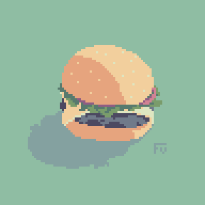 burger #bun 🍔 | Daily #66

(#nostalgicmemories palette)
@Pixel_Dailies #pixelart #pixel_dailies