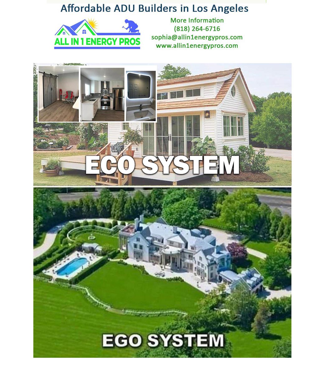 All in One Energy Pros, offers affordable #ADUs, #solarpanelinstallation and Energy-Efficient #Roofing in #LosAngeles  👇

allin1energypros.com/affordable-adu…

#AccessoryDwellingUnit #Adu #ModernPrefab #ModularHome  #minimalism #frugal #simplicity #OffGrid #TinyHomes #LA #California