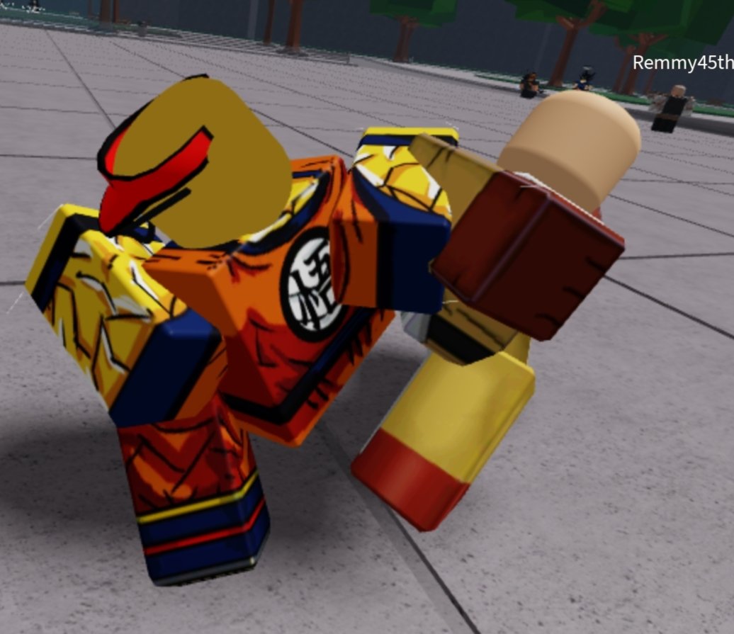 Me and my friend played tsb and we did this
#saitama
#Goku