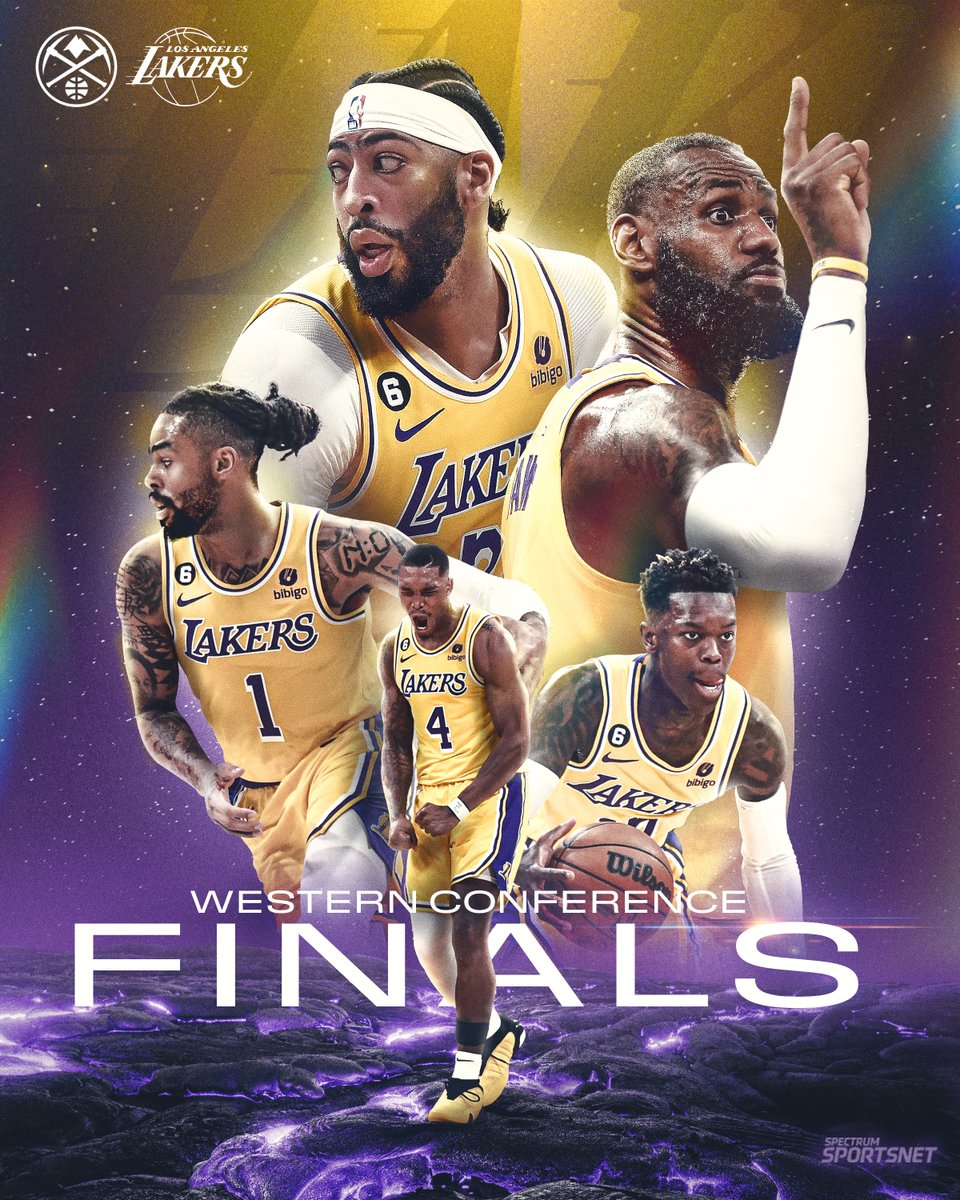 The #LakeShow is headed to the Western Conference Finals!