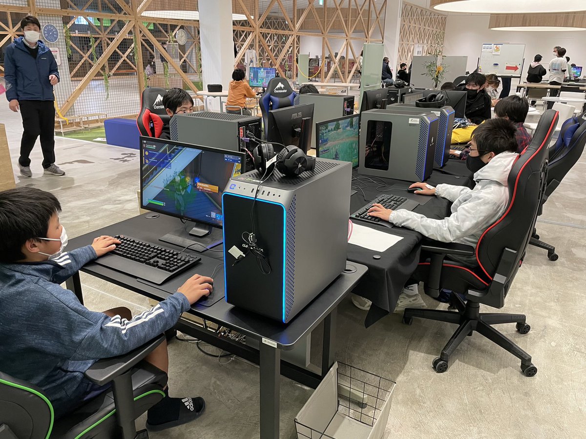 本日も＼うきのば／オープンしております😊
GWもたくさんの方にご来場いただきました✨いつもご利用いただきありがとうございます😆7月にはハーフアニバーサリーイベントも予定しています🎉続報はまた後日お楽しみに♪
#eスポーツ