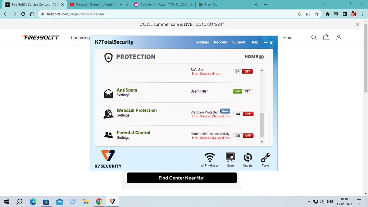 N95edition's tweet image. @k7computing what a mind-blowing protection by #k7computing . appreciate, but next time never purchase #k7 any product...