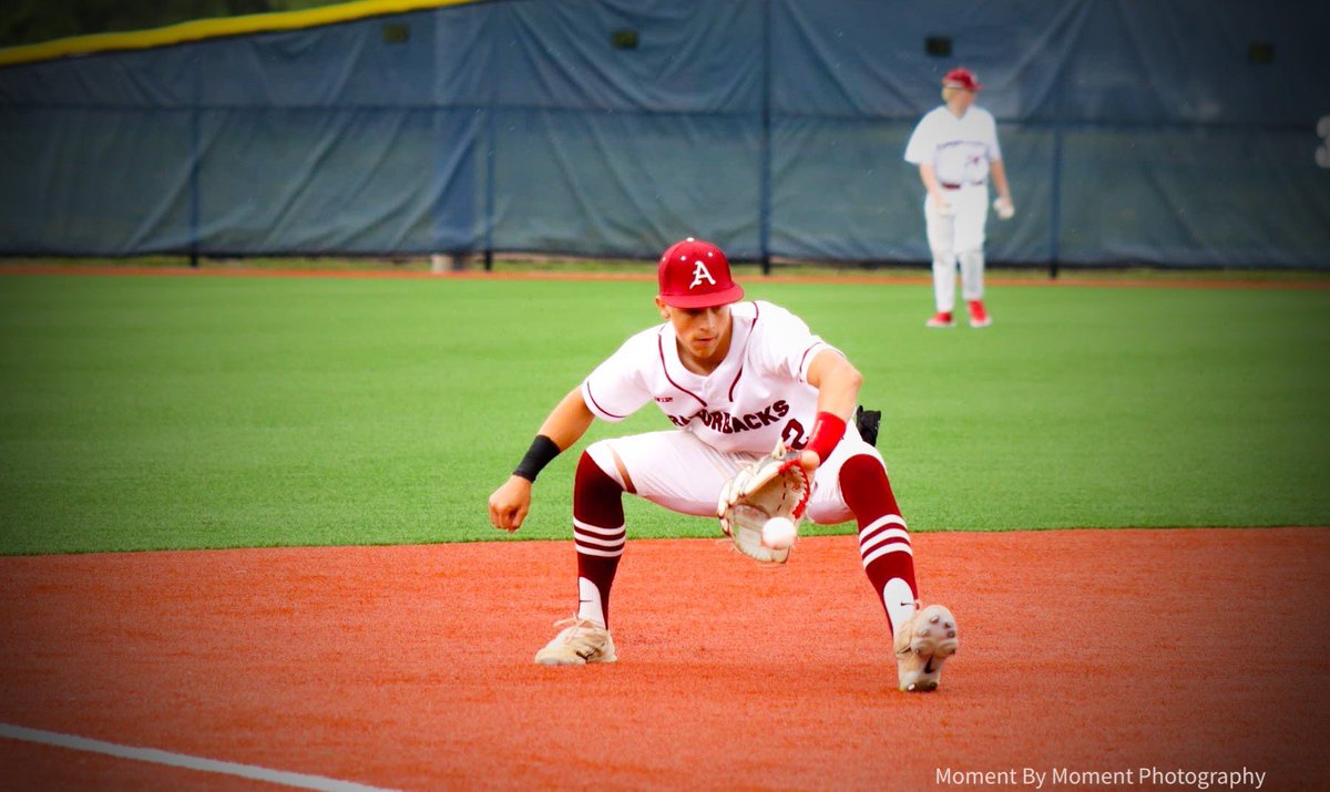 TuckerAngie's tweet photo. Absolutely one of the BEST walk offs I’ve been able to experience…ranks up there in my book!! All on the line…eighth inning…and they get it done!!! WOOOO PIG SOOOOIE!!! On to the second round of 5A AR state playoffs ⚾️❤️🐗@ArkActAssn https://t.co/ffeQQveiJf