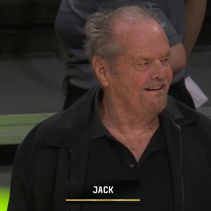 LakersLead's tweet photo. THE LAKERS ARE 3-0 IN THE PLAYOFFS WHEN JACK IS IN THE HOUSE https://t.co/mgzCKDIZkD