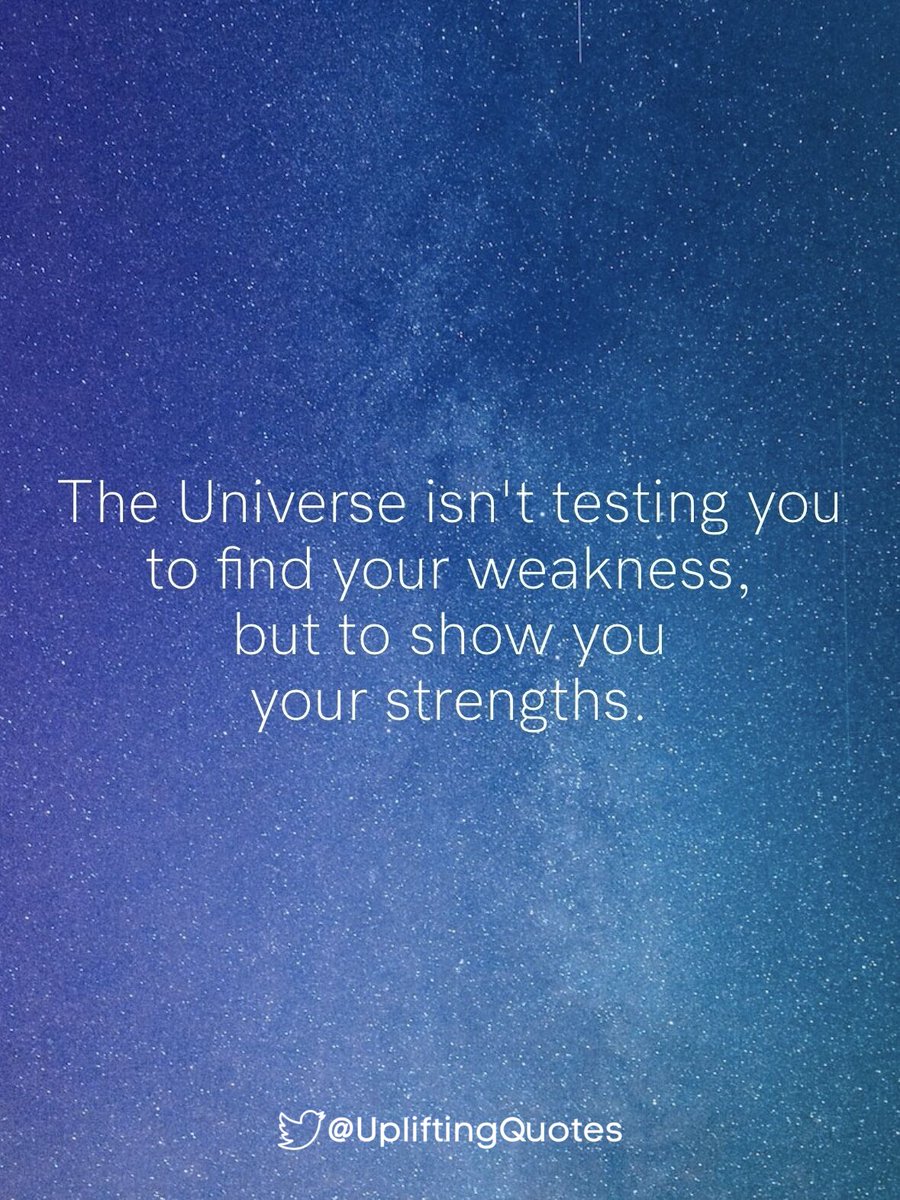 rapids411's tweet photo. The Universe isn't testing you to find your weakness, but to show you your strengths. https://t.co/dOsehoaqBT #FanDuel