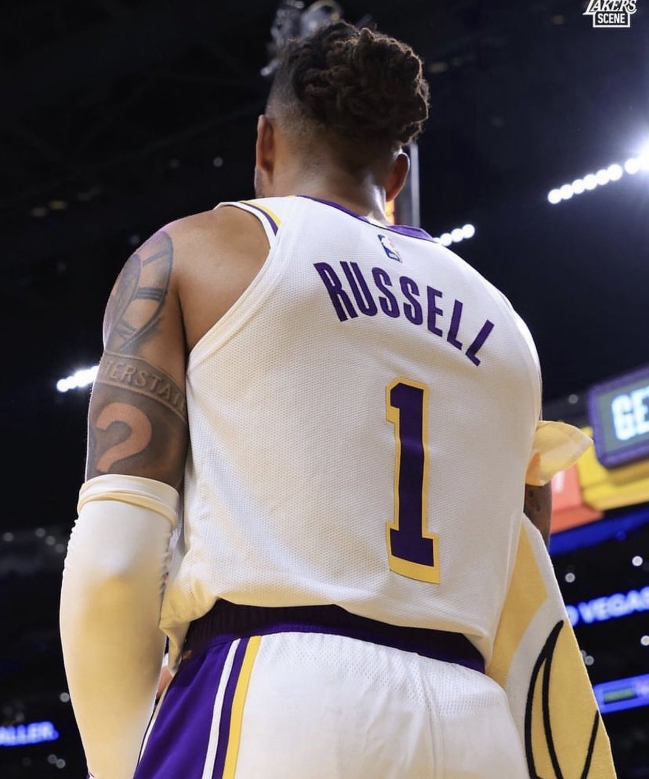 d'angelo russell lakers jersey 0