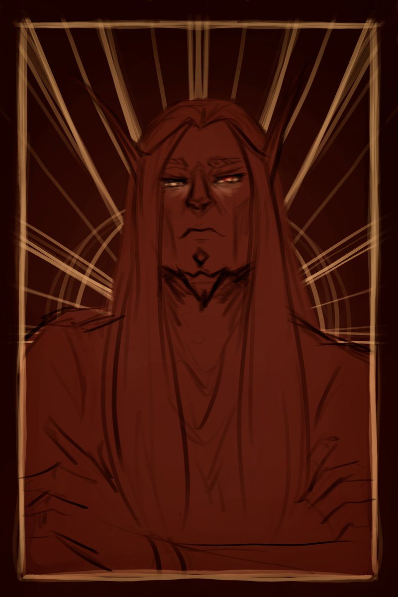 cactusappleart's tweet photo. sketching my horrible pretentious paladin in my nonexistent spare time 
#bloodelf https://t.co/f2nlFsBDNQ
