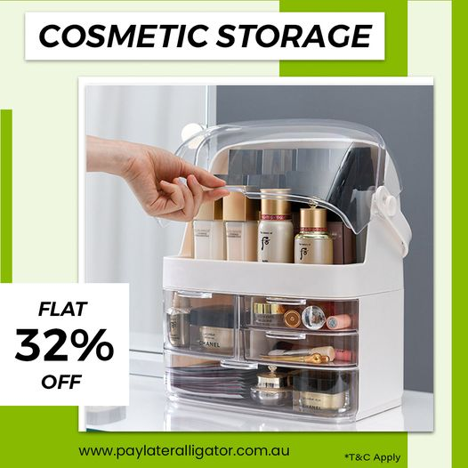 Organize your beauty routine with our stylish cosmetic storage solutions! 📷📷 
:
Shop Now - paylateralligator.com.au/3-tier-counter…
:
#paylateralligator #makeupstorage #makeup #makeuporganizer #beautyroom #beauty #cosmeticstorage #vanitystorage #cosmetics #beautystorage #makeuplover #makeupbox
